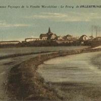 Sallertaine (Vendée) Vue générale CPA