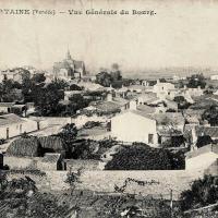 Sallertaine (Vendée) Vue générale CPA