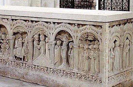 Sarcophage des ducs de Normandie à Fécamp