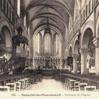 Sassetot le mauconduit seine maritime eglise cpa