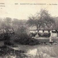 Sassetot le mauconduit seine maritime ferme des bruyeres cpa