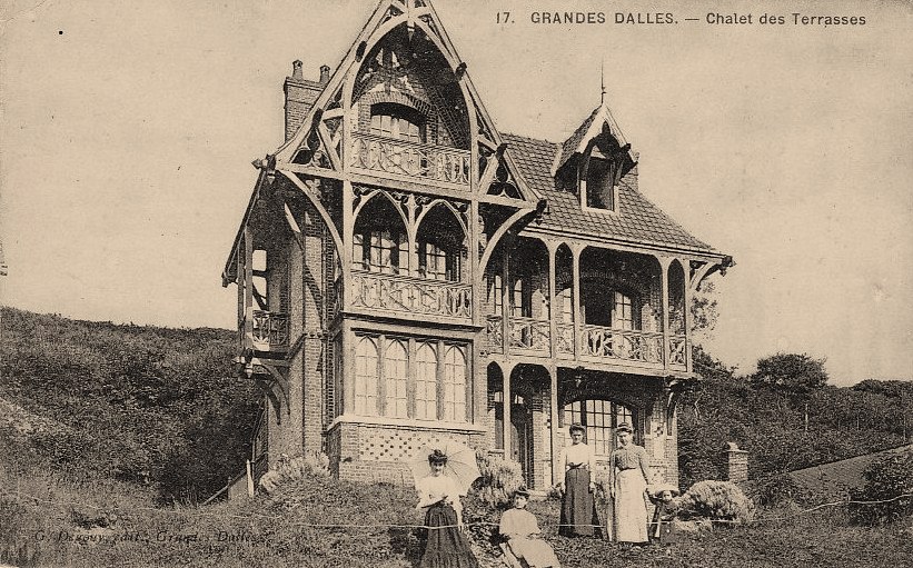 Les Grandes-Dalles, un chalet CPA