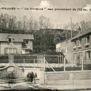 Les Grandes-Dalles, la fontaine CPA