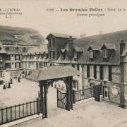 Les Grandes-Dalles, l' Hôtel de la Plage CPA