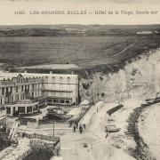 Les Grandes-Dalles, l'Hôtel de la Plage CPA