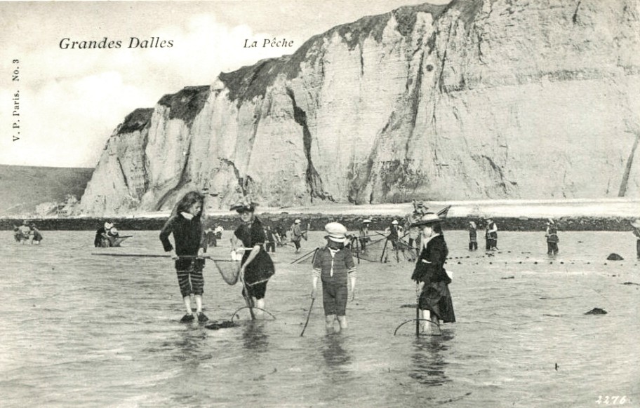 Les Grandes-Dalles, la pêche CPA