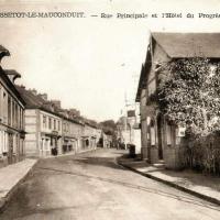 Sassetot le mauconduit seine maritime hotel du progres cpa