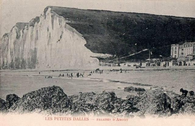 Sassetot le mauconduit seine maritime petites dalles, les falaises cpa