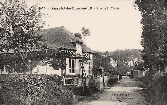 Sassetot le mauconduit seine maritime mairie rue de la cpa