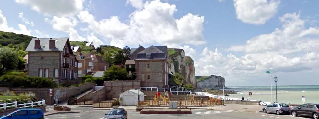 Sassetot le mauconduit seine maritime petites dalles cpa 