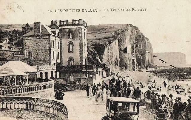 Sassetot le mauconduit seine maritime petites dalles cpa