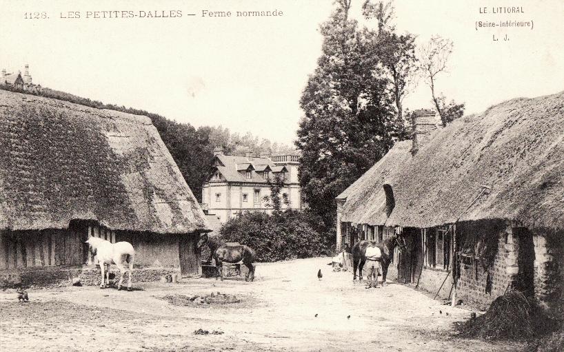 Les Petites-Dalles, une ferme CPA