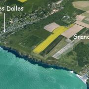 Sassetot le mauconduit seine maritime plan petites dalles et grandes dalles