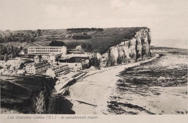 Les Grandes-Dalles, le sanatorium marin CPA