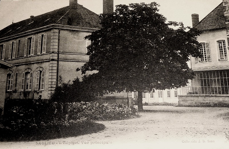 Saulieu (Côte d'Or) L'Hôpital CPA