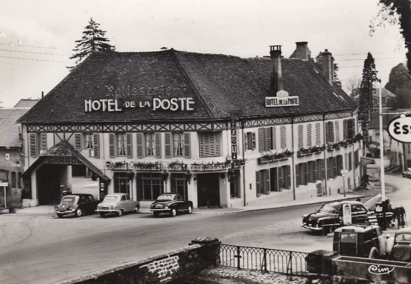 Saulieu (Côte d'Or) L'Hôtel de la Poste CPA