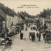 La rue de la Foire CPA