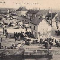 Le champ de foire CPA