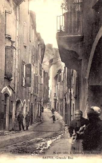 La grande rue (cpa)