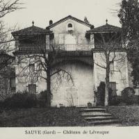 Le château Levesque (cpa)