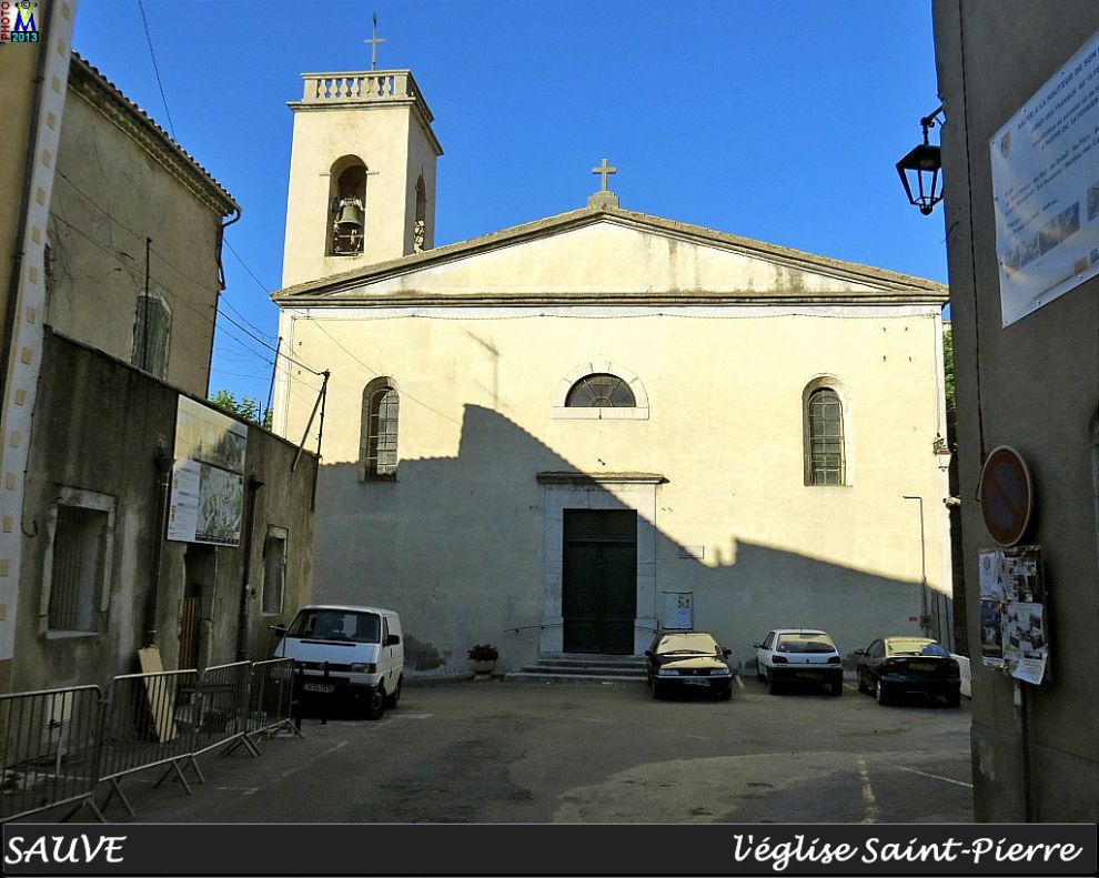 Sauve (Gard) L'église Saint Pierre