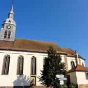 Schnersheim 67 avenheim l eglise saint ulrich