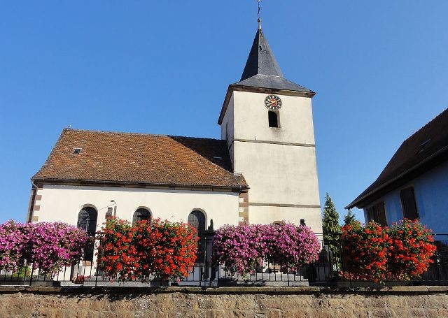 Schnersheim 67 kleinfrankenheim l eglise saint georges