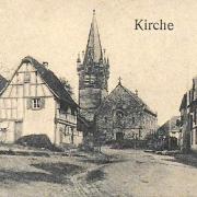 Schnersheim 67 l eglise saint etienne cpa