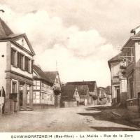 Schwindratzheim 67 la mairie cpa