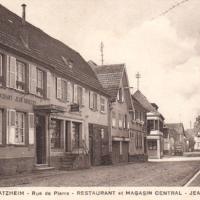 Schwindratzheim 67 le restaurant cpa