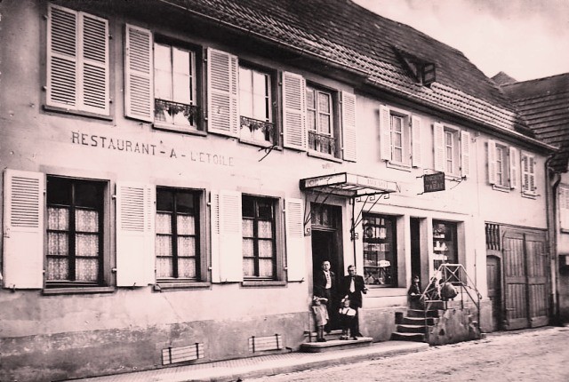 Schwindratzheim 67 le restaurant de l etoile cpa