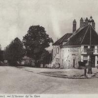 Seignelay (89) L'avenue de la Gare CPA