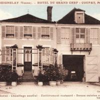 Seignelay (89) L'Hôtel du Grand Cerf CPA