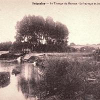 Seignelay (89) L'Usine de tissage du Haras CPA