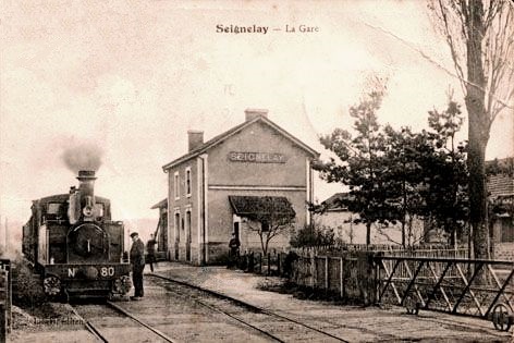 Seignelay (89) La gare
