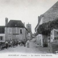 Seignelay (89) La source Saint Martial CPA