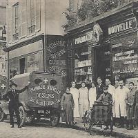 Sens (89) Un commerce de la grande rue CPA