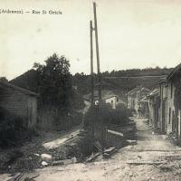 Senuc (08) La rue Saint-Oricle CPA