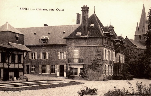 Senuc (08) Le château CPA