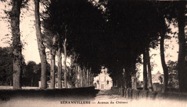 Seranvillers forenville 59 le chateau de seranvillers cpa