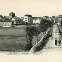 Lapanouse, vue générale (cpa)