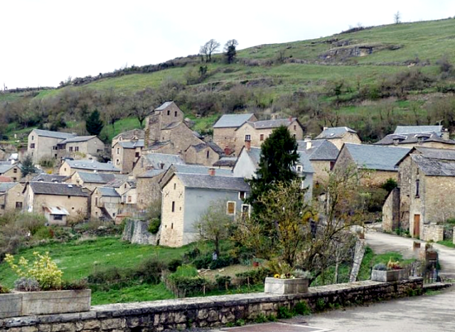 Lavernhe, vue générale