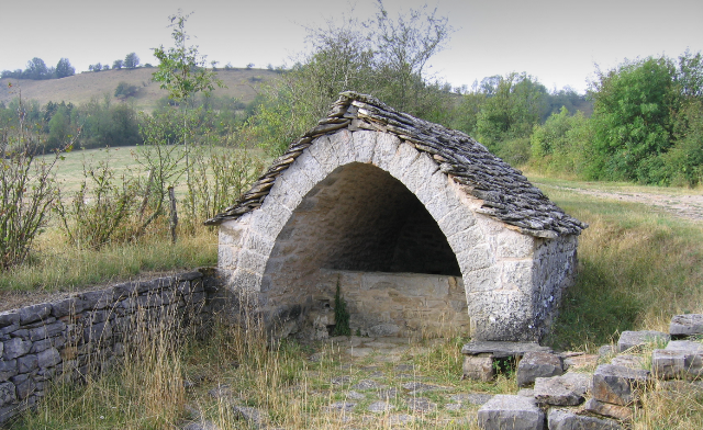 Séverac-le-château, La fontaine de Blayac