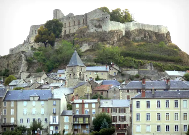 Séverac le château, vue générale