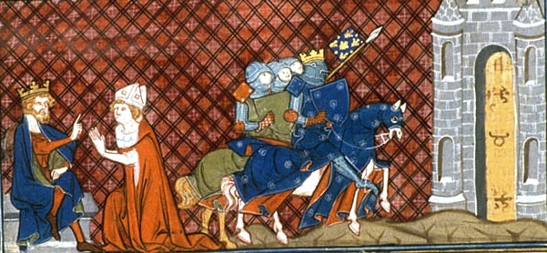 Louis VI, siège de Clermont par ses troupes