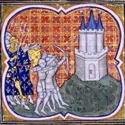 Siège de Melun par Robert le Pieux, image vers 1370