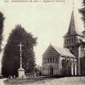 Sommesnil seine maritime eglise notre dame et calvaire cpa