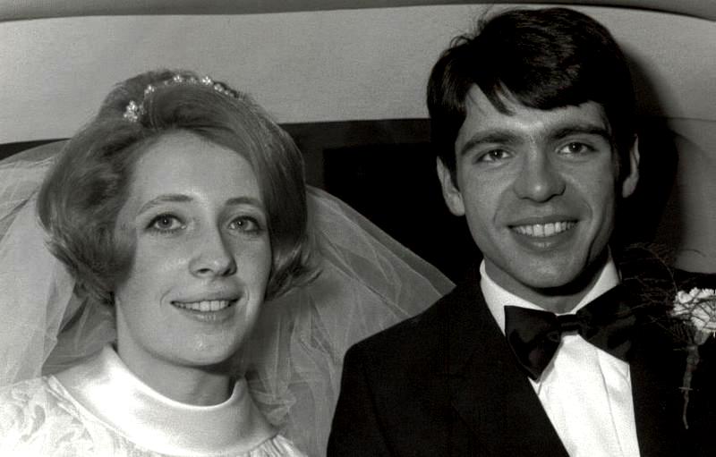 Maisons-Alfort : Alain Soudan et Roseline, mariage 1970 