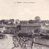 Stenay (Meuse) Cervisy, la maison à gauche CPA