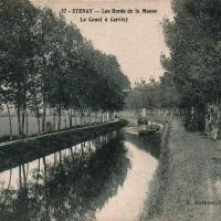 Stenay (Meuse) Cervisy, le canal CPA